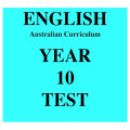Australian Curriculum English Year 10